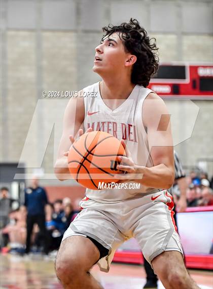 Thumbnail 2 in Notre Dame (SO) @ Mater Dei (CIF State SoCal DIV 1 Regional Playoff) photogallery.