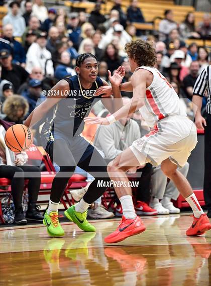 Thumbnail 1 in Notre Dame (SO) @ Mater Dei (CIF State SoCal DIV 1 Regional Playoff) photogallery.