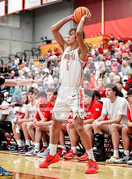 Thumbnail 2 in Notre Dame (SO) @ Mater Dei (CIF State SoCal DIV 1 Regional Playoff) photogallery.