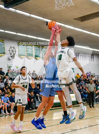 Thumbnail 3 in Bellarmine College Prep @ Moreau Catholic (CIF-State Round 1 Playoffs) photogallery.