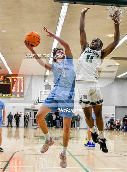 Thumbnail 3 in Bellarmine College Prep @ Moreau Catholic (CIF-State Round 1 Playoffs) photogallery.