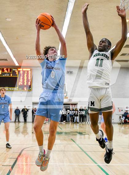 Thumbnail 2 in Bellarmine College Prep @ Moreau Catholic (CIF-State Round 1 Playoffs) photogallery.
