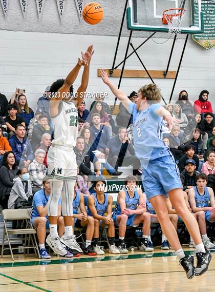 Thumbnail 2 in Bellarmine College Prep @ Moreau Catholic (CIF-State Round 1 Playoffs) photogallery.