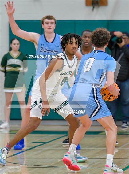 Thumbnail 1 in Bellarmine College Prep @ Moreau Catholic (CIF-State Round 1 Playoffs) photogallery.