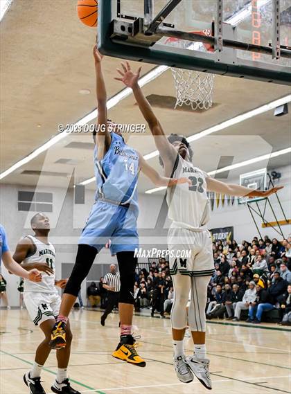 Thumbnail 1 in Bellarmine College Prep @ Moreau Catholic (CIF-State Round 1 Playoffs) photogallery.