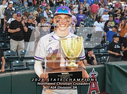 Thumbnail 3 in Northwest Christian vs. Valley Christian (AIA 3A Final - Awards) photogallery.