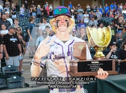 Thumbnail 2 in Northwest Christian vs. Valley Christian (AIA 3A Final - Awards) photogallery.