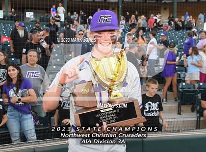 Thumbnail 2 in Northwest Christian vs. Valley Christian (AIA 3A Final - Awards) photogallery.