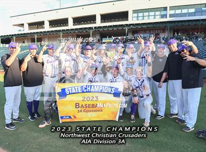 Thumbnail 2 in Northwest Christian vs. Valley Christian (AIA 3A Final - Awards) photogallery.
