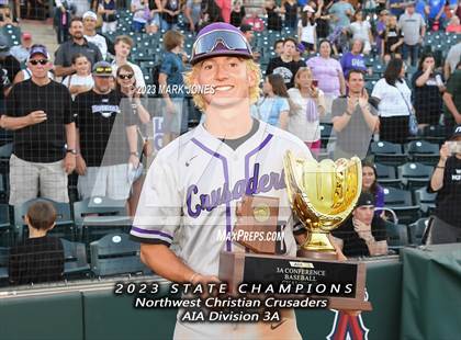 Thumbnail 2 in Northwest Christian vs. Valley Christian (AIA 3A Final - Awards) photogallery.