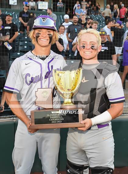 Thumbnail 3 in Northwest Christian vs. Valley Christian (AIA 3A Final - Awards) photogallery.