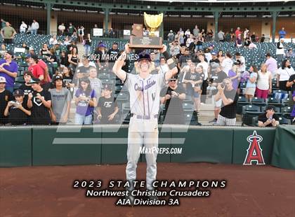 Thumbnail 3 in Northwest Christian vs. Valley Christian (AIA 3A Final - Awards) photogallery.