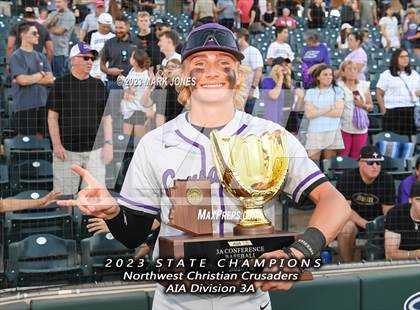 Thumbnail 1 in Northwest Christian vs. Valley Christian (AIA 3A Final - Awards) photogallery.