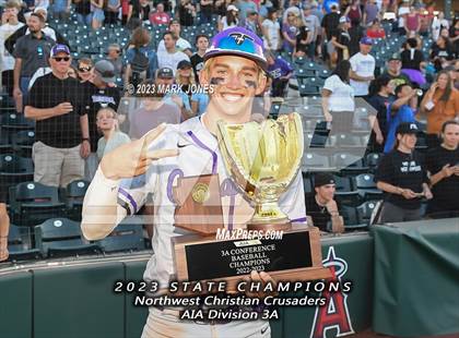 Thumbnail 3 in Northwest Christian vs. Valley Christian (AIA 3A Final - Awards) photogallery.