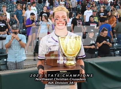 Thumbnail 2 in Northwest Christian vs. Valley Christian (AIA 3A Final - Awards) photogallery.
