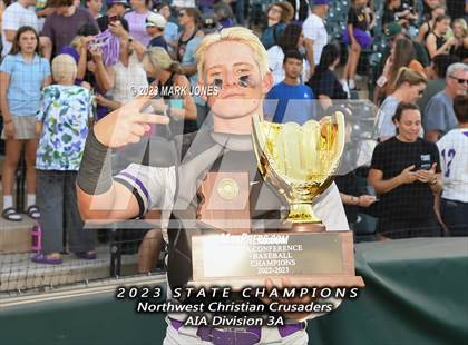 Thumbnail 2 in Northwest Christian vs. Valley Christian (AIA 3A Final - Awards) photogallery.