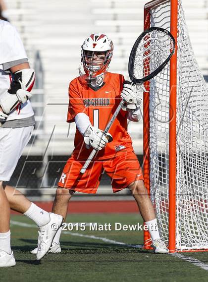 Thumbnail 2 in Ridgefield vs. Greenwich (CIAC Class L Semifinal) photogallery.