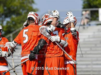 Thumbnail 2 in Ridgefield vs. Greenwich (CIAC Class L Semifinal) photogallery.