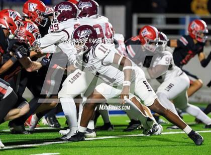 Thumbnail 1 in Ennis @ Wilson (UIL 5A D2 Football Bi-District) photogallery.