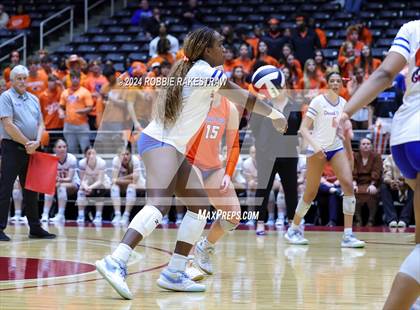 Thumbnail 1 in Grand Oaks vs. Fulshear (UIL 6A Volleyball Division 1 Final) photogallery.