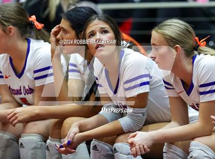 Thumbnail 2 in Grand Oaks vs. Fulshear (UIL 6A Volleyball Division 1 Final) photogallery.