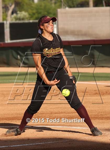 Thumbnail 2 in Salpointe Catholic vs. Cienega (AIA D2 Final)  photogallery.