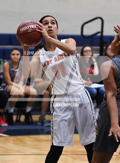 Thumbnail 2 in Harlingen South vs Lee [Robert E.] (NISD Basketball Tournament) photogallery.