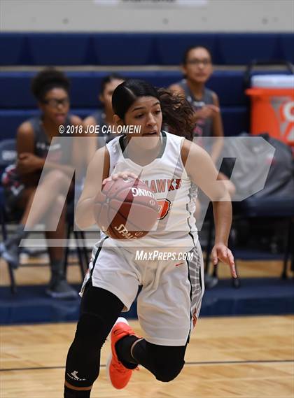 Thumbnail 1 in Harlingen South vs Lee [Robert E.] (NISD Basketball Tournament) photogallery.