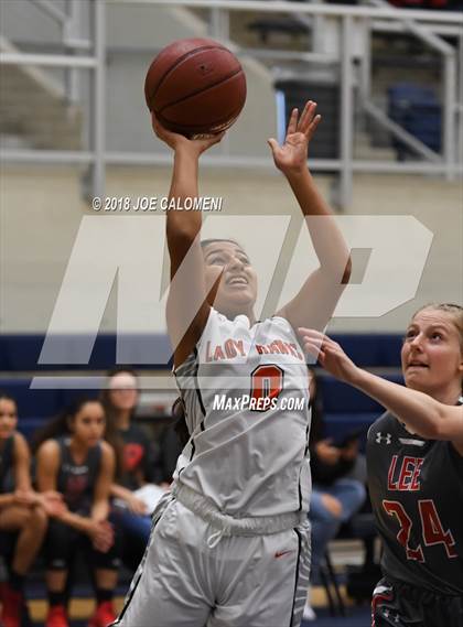 Thumbnail 2 in Harlingen South vs Lee [Robert E.] (NISD Basketball Tournament) photogallery.