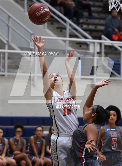 Thumbnail 2 in Harlingen South vs Lee [Robert E.] (NISD Basketball Tournament) photogallery.