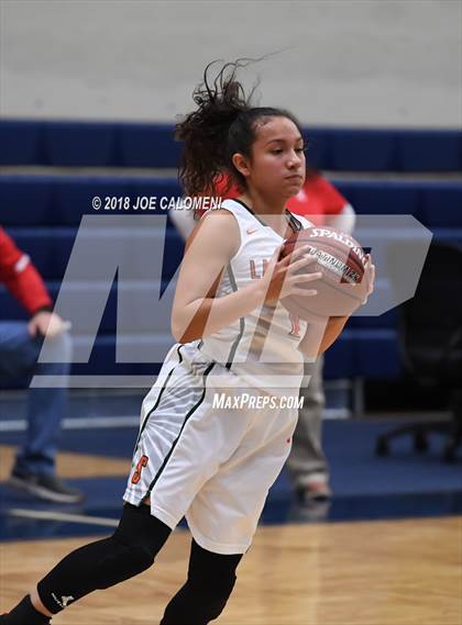 Thumbnail 1 in Harlingen South vs Lee [Robert E.] (NISD Basketball Tournament) photogallery.