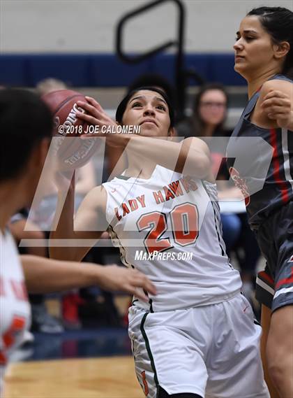 Thumbnail 1 in Harlingen South vs Lee [Robert E.] (NISD Basketball Tournament) photogallery.