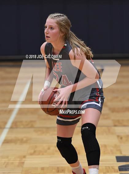 Thumbnail 3 in Harlingen South vs Lee [Robert E.] (NISD Basketball Tournament) photogallery.