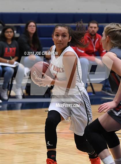 Thumbnail 3 in Harlingen South vs Lee [Robert E.] (NISD Basketball Tournament) photogallery.