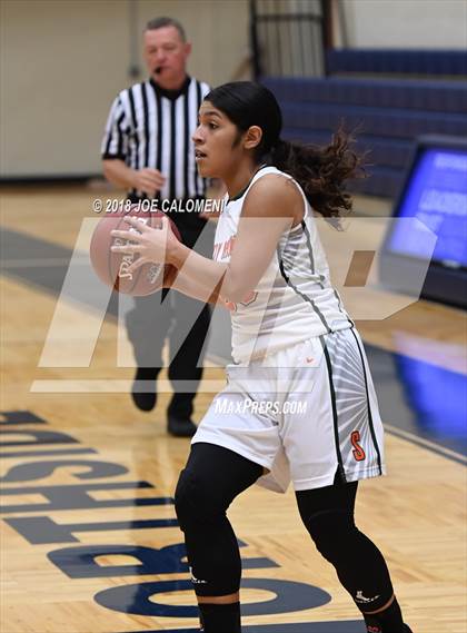 Thumbnail 1 in Harlingen South vs Lee [Robert E.] (NISD Basketball Tournament) photogallery.