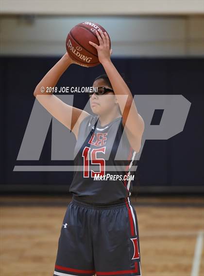 Thumbnail 2 in Harlingen South vs Lee [Robert E.] (NISD Basketball Tournament) photogallery.