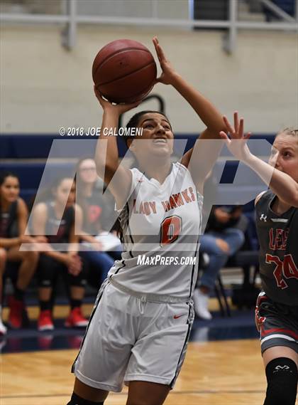 Thumbnail 1 in Harlingen South vs Lee [Robert E.] (NISD Basketball Tournament) photogallery.