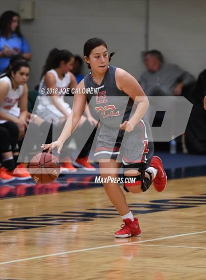 Thumbnail 2 in Harlingen South vs Lee [Robert E.] (NISD Basketball Tournament) photogallery.