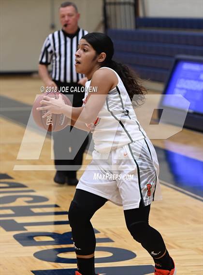 Thumbnail 2 in Harlingen South vs Lee [Robert E.] (NISD Basketball Tournament) photogallery.