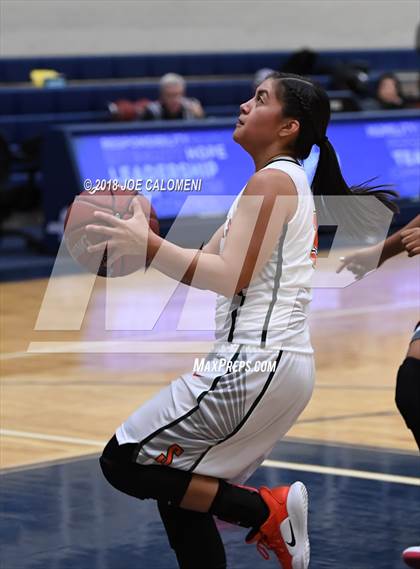 Thumbnail 2 in Harlingen South vs Lee [Robert E.] (NISD Basketball Tournament) photogallery.