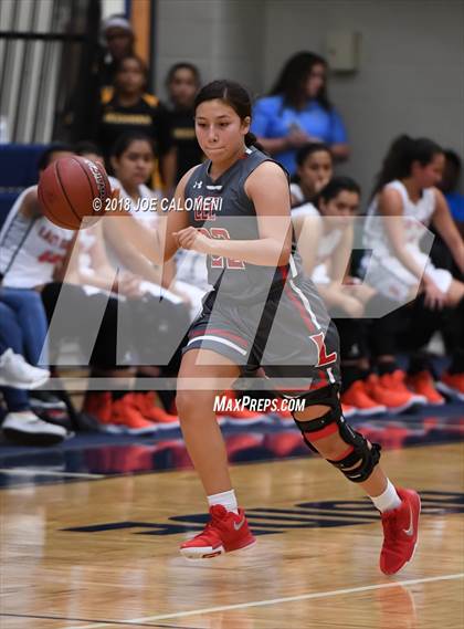 Thumbnail 1 in Harlingen South vs Lee [Robert E.] (NISD Basketball Tournament) photogallery.