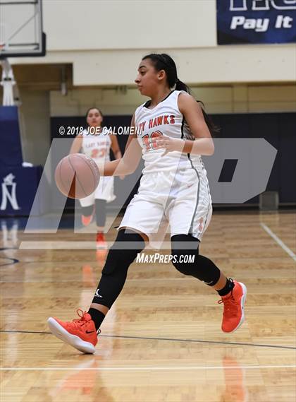Thumbnail 1 in Harlingen South vs Lee [Robert E.] (NISD Basketball Tournament) photogallery.