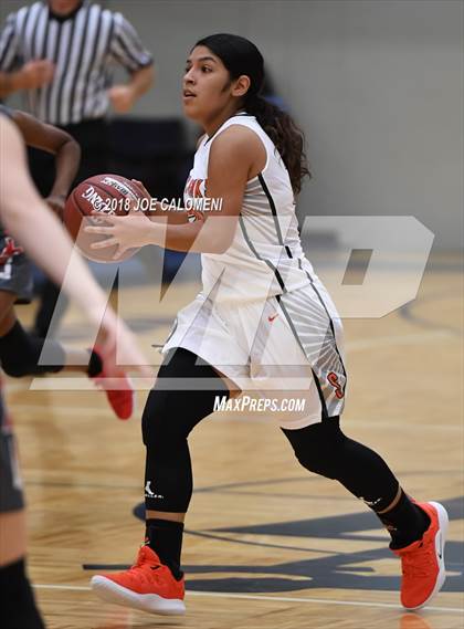 Thumbnail 3 in Harlingen South vs Lee [Robert E.] (NISD Basketball Tournament) photogallery.