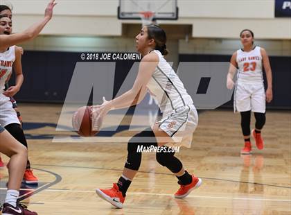 Thumbnail 2 in Harlingen South vs Lee [Robert E.] (NISD Basketball Tournament) photogallery.