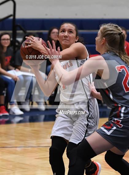 Thumbnail 2 in Harlingen South vs Lee [Robert E.] (NISD Basketball Tournament) photogallery.