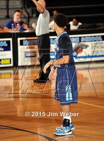Thumbnail 2 in Wesley Chapel vs Nature Coast Tech (Nature Coast Holiday Tournament) photogallery.