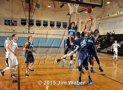 Thumbnail 2 in Wesley Chapel vs Nature Coast Tech (Nature Coast Holiday Tournament) photogallery.