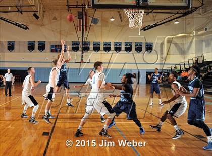 Thumbnail 2 in Wesley Chapel vs Nature Coast Tech (Nature Coast Holiday Tournament) photogallery.