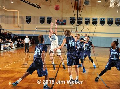 Thumbnail 3 in Wesley Chapel vs Nature Coast Tech (Nature Coast Holiday Tournament) photogallery.
