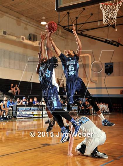 Thumbnail 3 in Wesley Chapel vs Nature Coast Tech (Nature Coast Holiday Tournament) photogallery.